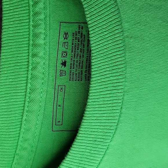 Men's Bright Green Nike Small "STILL DOING IT." Short Sleeve T-Shirt - Picture 5 of 5